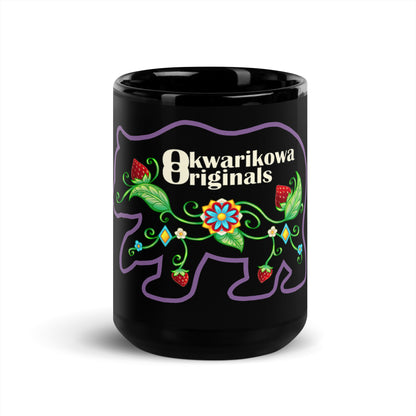 OKWARIKOWA Black Glossy Mug