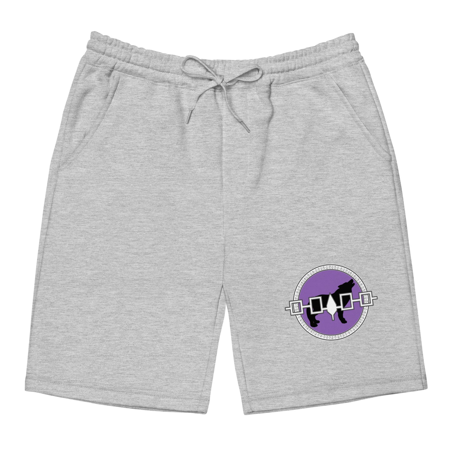 WOLF CLAN Men's fleece shorts